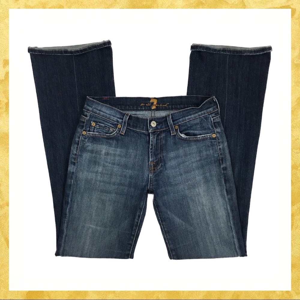 7 For All Mankind Premium Denim Bootcut Jeans